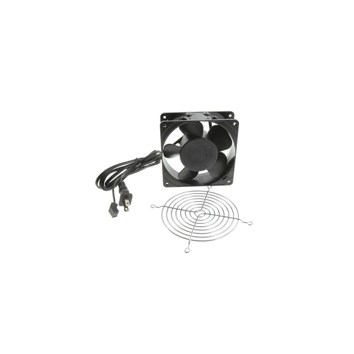 Ventilador Axial Compacto, de 4 Pulgadas, 100 CFM, 115 Vca, De Acero, Color Negro
