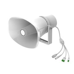 Altavoz SIP IP para Voceo y Paging / 2 Líneas SIP / Potencia 30W / IP66 Exterior / Alimentación PoE / Compatible con