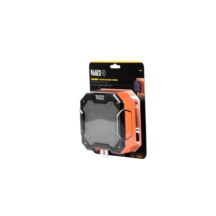 Bocina Portátil BLUETOOTH® con Imán y Gancho para Colgarse. Permite Altavoz Manos Libres con Micrófono Incorporado.
