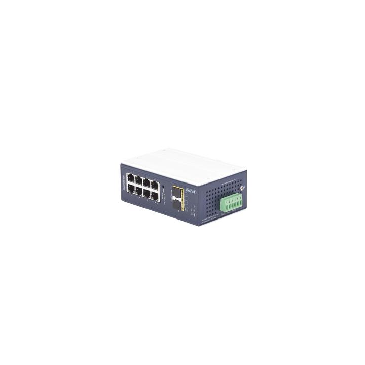 Switch Industrial Administrable Capa 2, 8 Puertos 10/100/1000T, 2 Puertos SFP 1G / 2.5 G BASE X