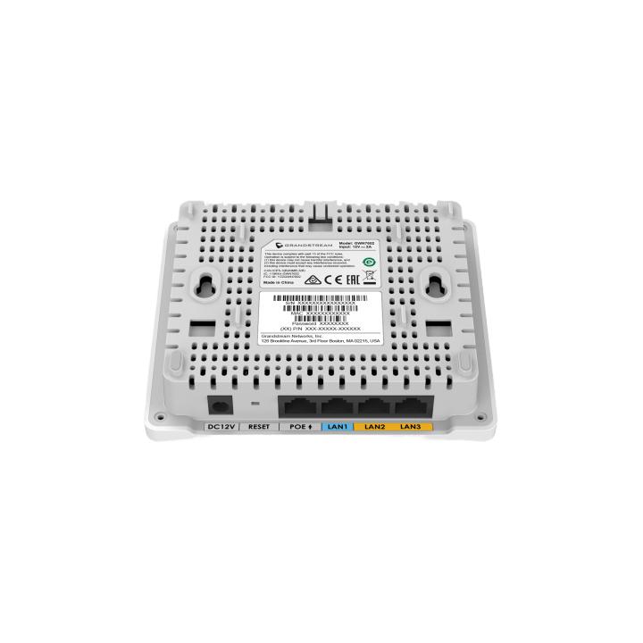 Punto de Acceso Wi-Fi 6 AX3000 / 3 Gbps / 4 Puertos Gigabit con PoE / MU-MIMO 2x2 (2.4GHz) y 3x3 (5GHz) / Hasta 256