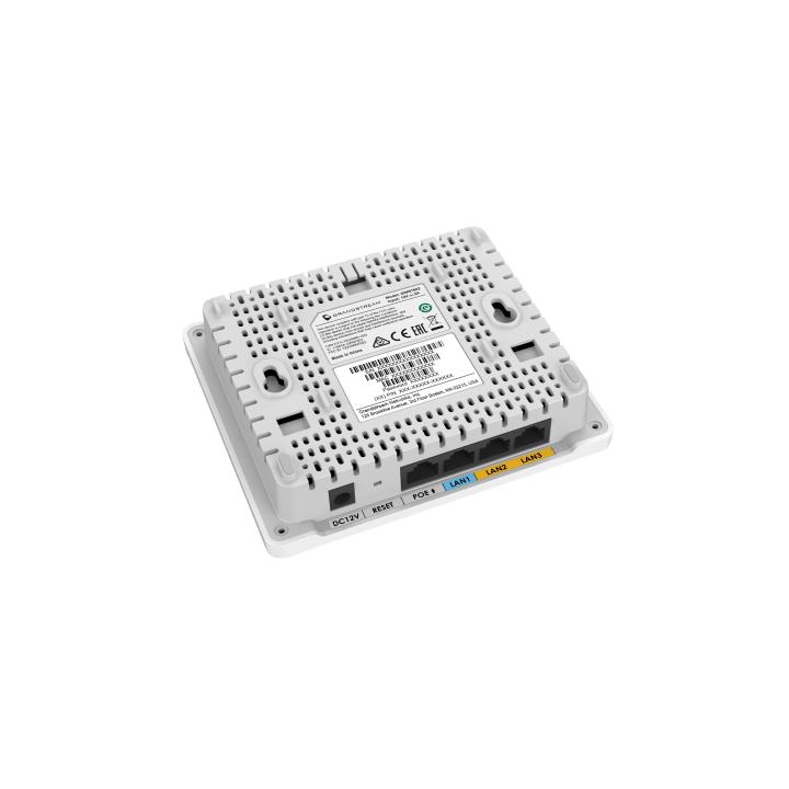 Punto de Acceso Wi-Fi 6 AX3000 / 3 Gbps / 4 Puertos Gigabit con PoE / MU-MIMO 2x2 (2.4GHz) y 3x3 (5GHz) / Hasta 256