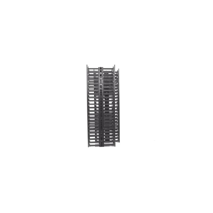 Organizador Vertical NetRunner, Doble (Frontal y Posterior), para Rack Abierto de 45 Unidades, 6.7in de Ancho, Color
