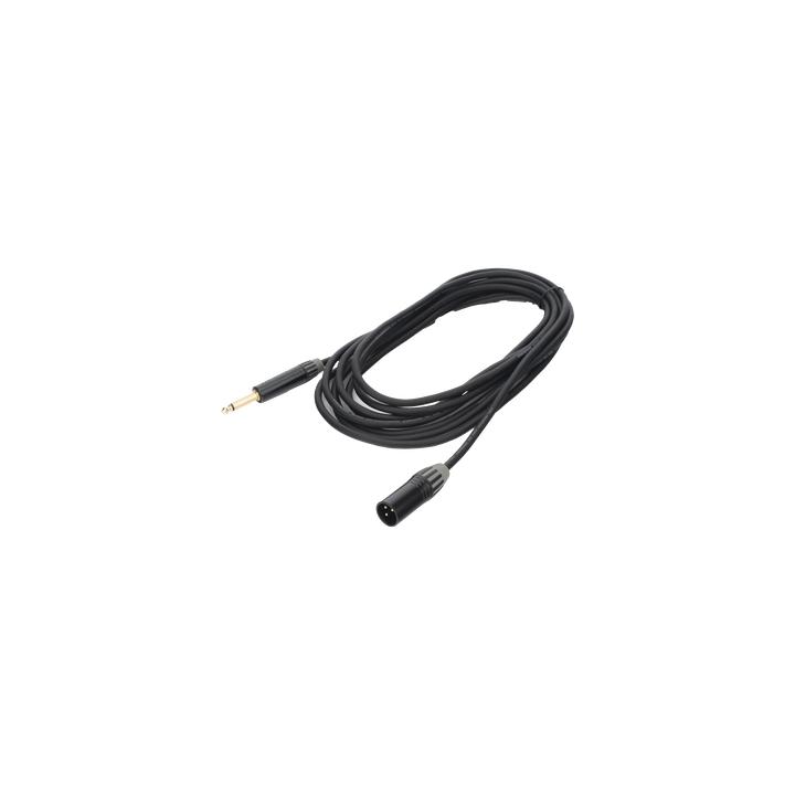 Cable de Audio | XLR 3 Polos Macho a Plug 1/4 in mono | Conector Seetronic Serie M SCMF3 - MP2X | Longitud 5m