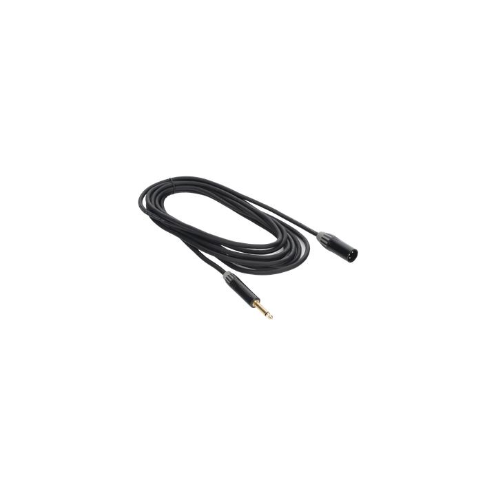 Cable de Audio | XLR 3 Polos Macho a Plug 1/4 in mono | Conector Seetronic Serie M SCMF3 - MP2X | Longitud 5m
