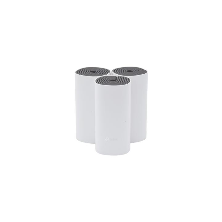 Kit de Router inalámbrico mesh Deco E4 para Hogar / Doble banda AC 1200  / 2 puertos 10/100 Mbps / Compatible con
