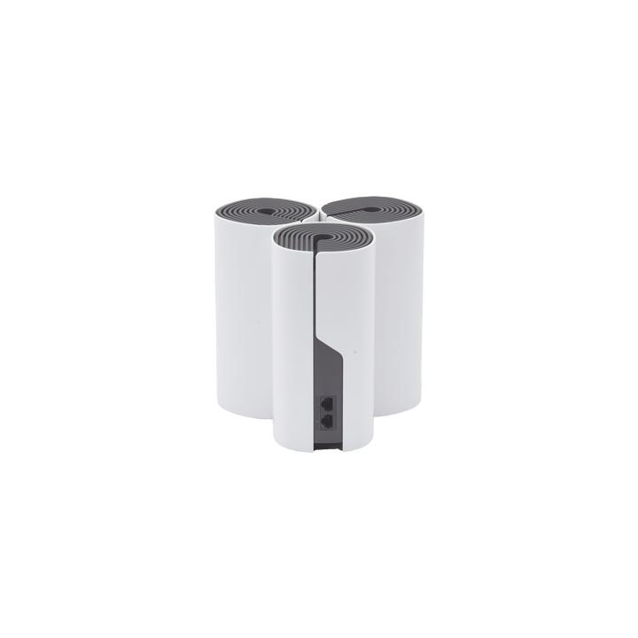Kit de Router inalámbrico mesh Deco E4 para Hogar / Doble banda AC 1200  / 2 puertos 10/100 Mbps / Compatible con