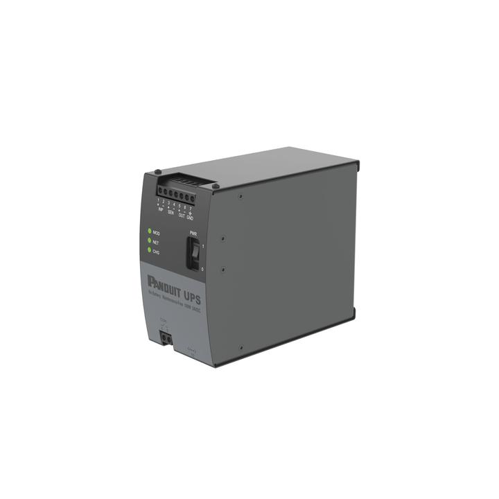 UPS Industrial de 100 Watts, 24 Vcd de Entrada, Instalación en Riel DIN Estándar de 35mm, Temperatura de operación