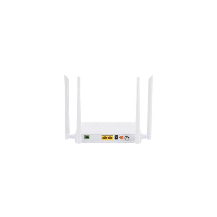 ONU Dual GPON/EPON / Wi-Fi Doble Banda 2.4 y 5 GHz / Soporta MESH / 2 Puertos Gigabit / 1 Puerto PON SC/APC / 1 puerto