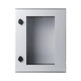 Gabinete de Poliéster IP65 Puerta Transparente, Uso en Intemperie (400 x 500 x 200 mm) con Placa Trasera Interior de