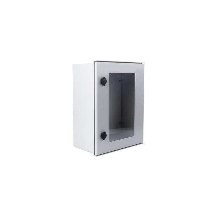 Gabinete de Poliéster IP65 Puerta Transparente, Uso en Intemperie (400 x 500 x 200 mm) con Placa Trasera Interior de