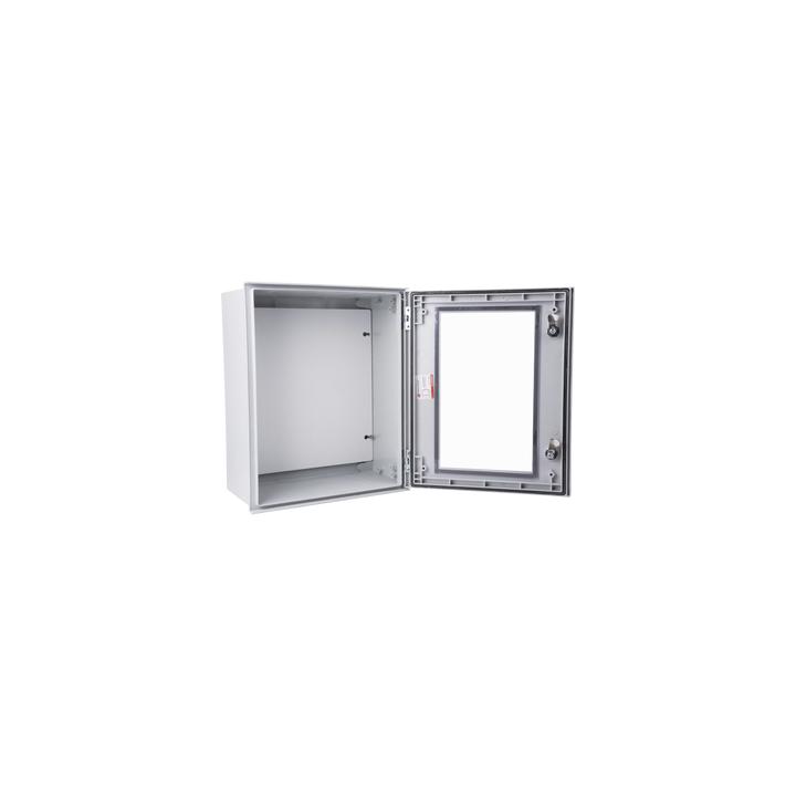 Gabinete de Poliéster IP65 Puerta Transparente, Uso en Intemperie (400 x 500 x 200 mm) con Placa Trasera Interior de
