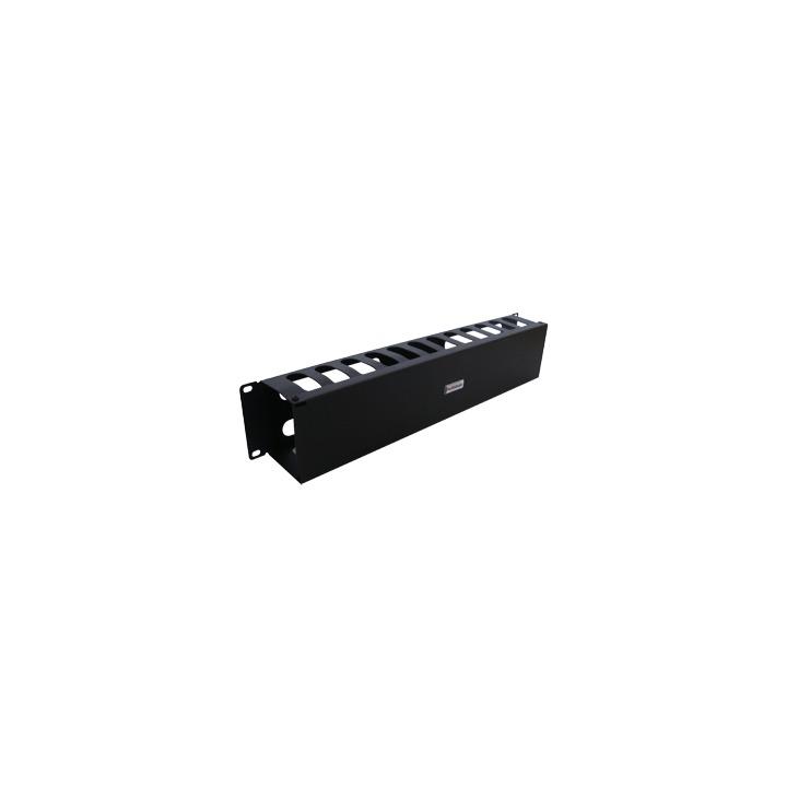 Organizador de cables horizontal de 19", 2UR (THE0040032001001 )