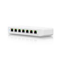 USW Ultra 210W Switch de 8 Puertos GbE (7 Puertos PoE+ y 1 Puerto Entrada PoE++) con Opciones de Montaje Versátiles