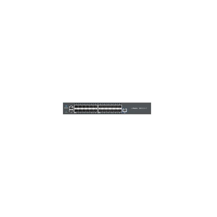 Switch cnMatrix EX3024F Ideal para Distribución en una Red Empresarial / 24 Puertos de Fibra Óptica SFP+(10 Gbps) /