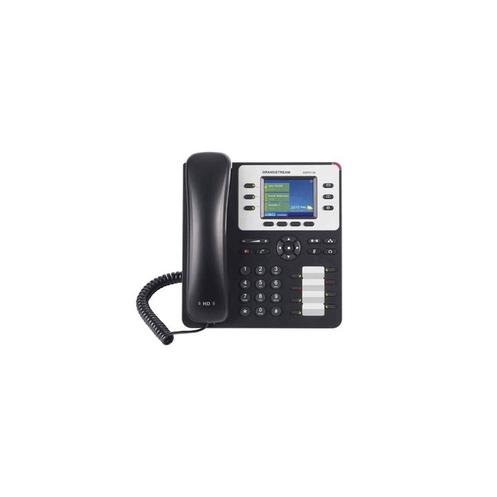 Teléfono IP Empresarial de 3 Líneas con 4 teclas de función, 8 teclas de extensión BLF y conferencia de 4 vías. PoE