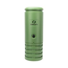 Pedestal para Cajas de Empalme de Fibra Óptica Cilíndrico Color Verde con Bracket Estándar (No Incluye Caja de