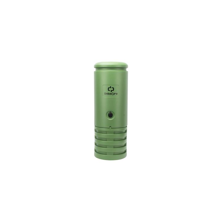 Pedestal para Cajas de Empalme de Fibra Óptica Cilíndrico Color Verde con Bracket Estándar (No Incluye Caja de