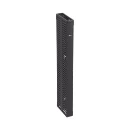Organizador Vertical PatchRunner™, Doble (Frontal y Posterior), Para Rack Abierto de 45 Unidades, 6in de Ancho, Color