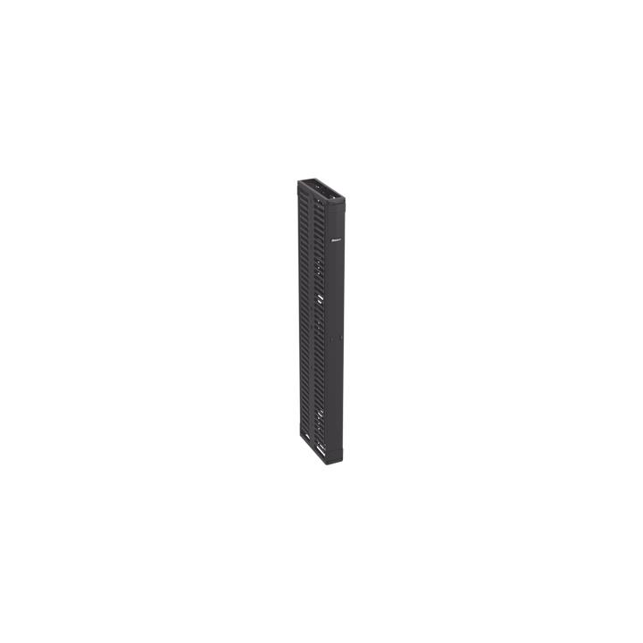 Organizador Vertical PatchRunner™, Doble (Frontal y Posterior), Para Rack Abierto de 45 Unidades, 6in de Ancho, Color