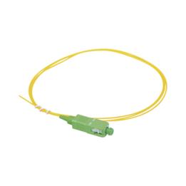 Pigtail de Fibra Óptica Monomodo SC/APC, Simplex de 1 Metro (3.28 Pies)