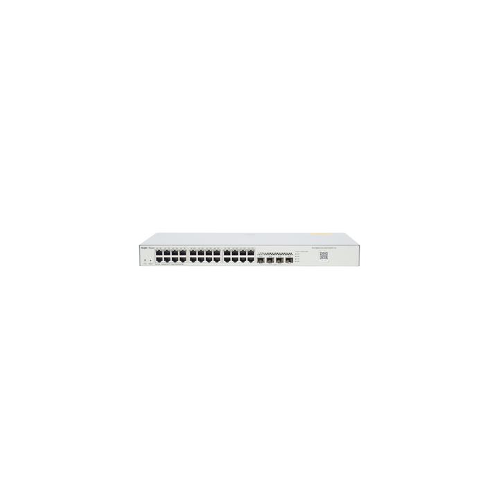 Switch Administrable L2, 24 Puertos Eth 1G, 4 puertos SFP 1G, Administración Remota en la Nube.