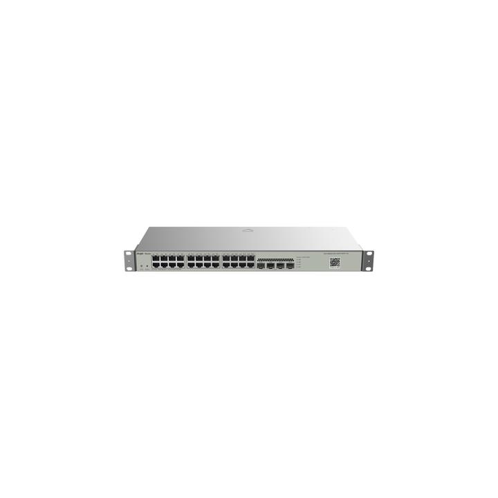 Switch Administrable L2, 24 Puertos Eth 1G, 4 puertos SFP 1G, Administración Remota en la Nube.