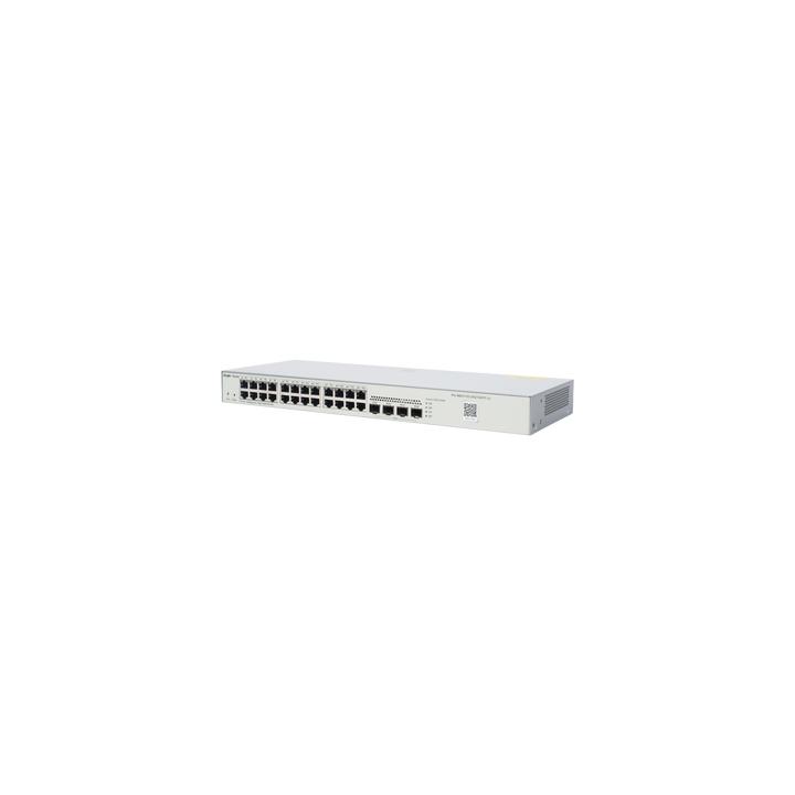Switch Administrable L2, 24 Puertos Eth 1G, 4 puertos SFP 1G, Administración Remota en la Nube.