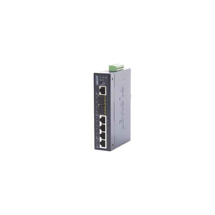 Switch Industrial Administrable Capa 2 con 4 Puertos 10/100/1000T y 2 Puertos SFP 1G/2.5G
