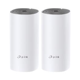 Kit de Router inalámbrico mesh Deco E4 para Hogar / Doble banda AC 1200  / 2 puertos 10/100 Mbps / Compatible con