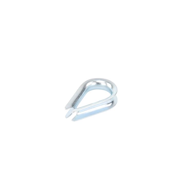 Cuello/ Guardacabo/ Rozadera para Cable de 3/8" de Acero Galv. por Inmersión.