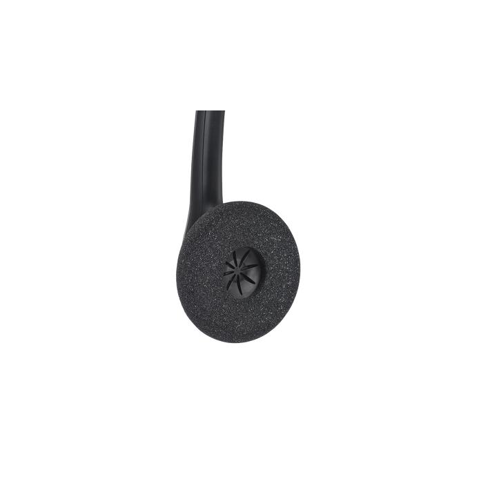 Jabra Biz 1500 Duo, auricular profesional con cancelación de ruido, ideal para contact center con conexión QD