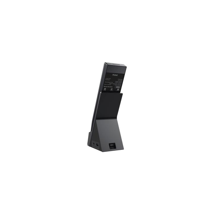 Teléfono IP Inalámbrico para Hotelería con Wi-Fi 6 Doble Banda, 6 Teclas DSS,Material Antibacterial