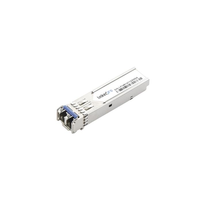 Transceptor Óptico Industrial SFP (Mini-Gbic) / Monomodo 1310 nm / 1.25 Gbps / 1000BASE-LX / Conectores LC/UPC Dúplex
