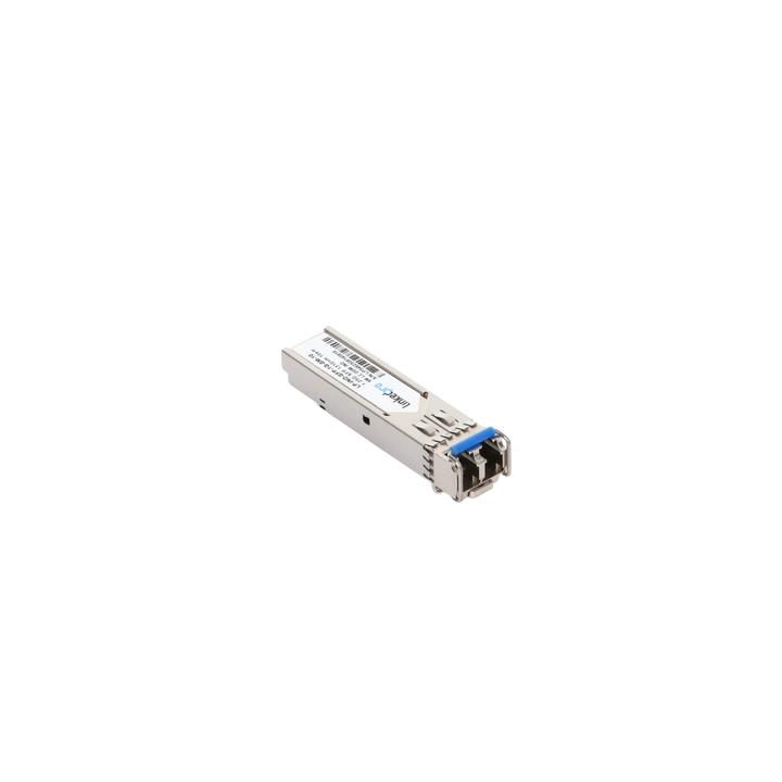 Transceptor Óptico Industrial SFP (Mini-Gbic) / Monomodo 1310 nm / 1.25 Gbps / 1000BASE-LX / Conectores LC/UPC Dúplex
