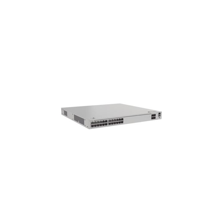 Switch de Distribución/Core Gigabit Administrable PoE Capa 3 / 24 puertos 1000/2.5Gbps (PoE) / 4 Puertos 10GE SFP+