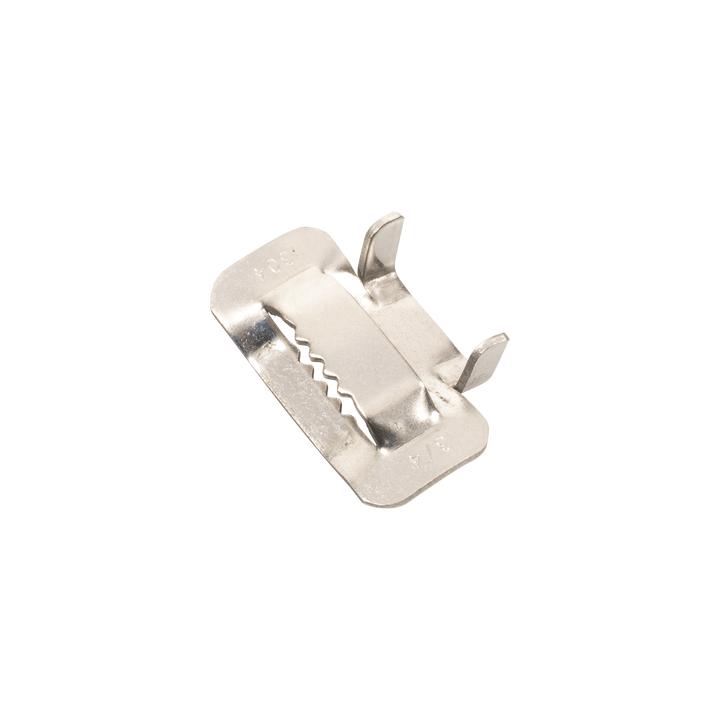 Hebilla de Acero Inoxidable T, 3/4", 100 piezas