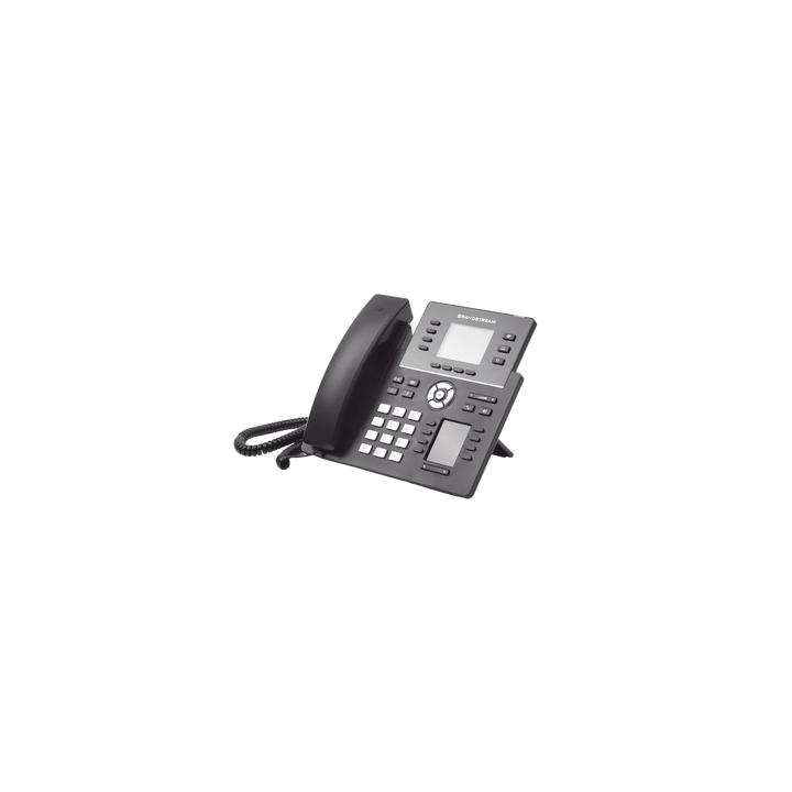 Teléfono IP Wi-Fi, Grado Operador, 4 líneas SIP con 4 cuentas, pantalla a color 2.8", puertos Gigabit, Bluetooth,