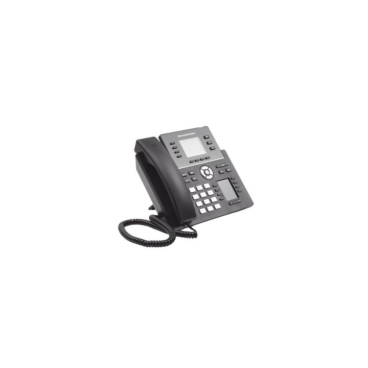 Teléfono IP Wi-Fi, Grado Operador, 4 líneas SIP con 4 cuentas, pantalla a color 2.8", puertos Gigabit, Bluetooth,