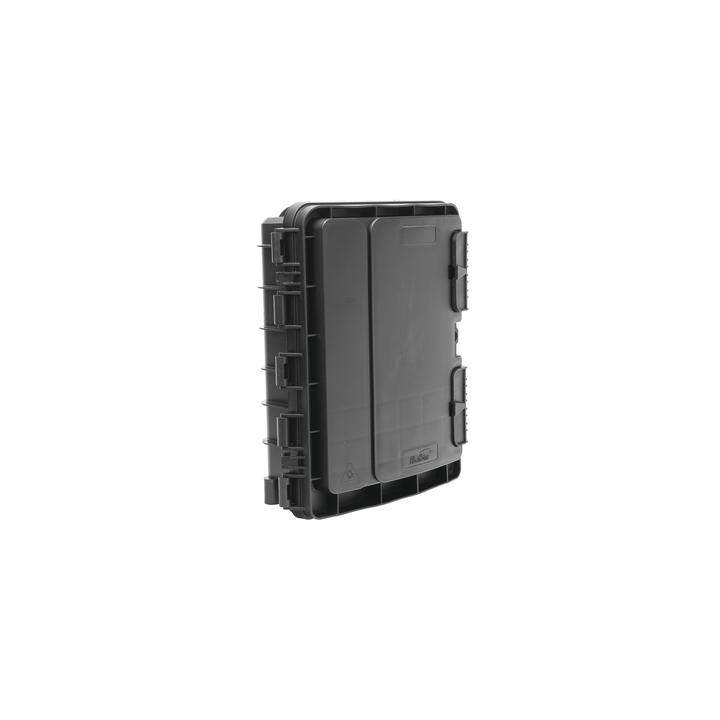 Cierre de Empalme para 20 Fusiones de Fibra Óptica, Exterior, 8 Acopladores SC/APC, Incluye Splitter 1x8, IP65