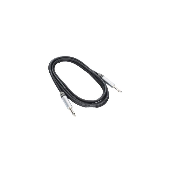 Cable de Audio | Plug 1/4 in a Plug 1/4 in Stereo | Carcasa Cromada | Conectores Seetronic | Longitud 3m