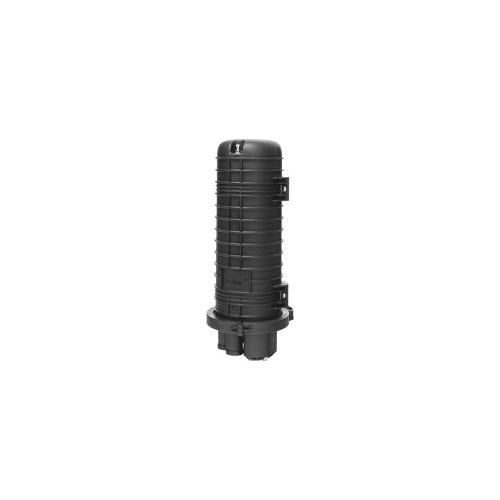 Caja de Distribución de Fibra Óptica Vertical Tipo Domo, Hasta 96 Empalmes, Exterior, IP68