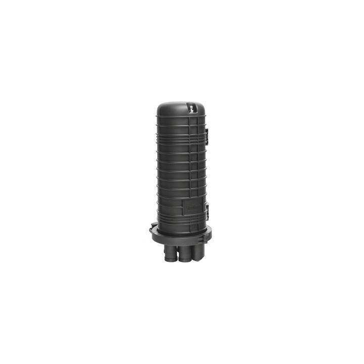 Caja de Distribución de Fibra Óptica Vertical Tipo Domo, Hasta 96 Empalmes, Exterior, IP68