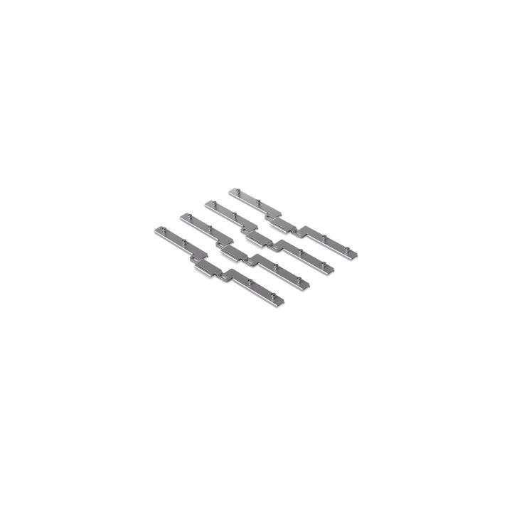 Kit de apilamiento/stack para unir 2 racks UniFi modelo U-RACK-6U-TL, para lograr un rack de 12 UR. No incluye los racks
