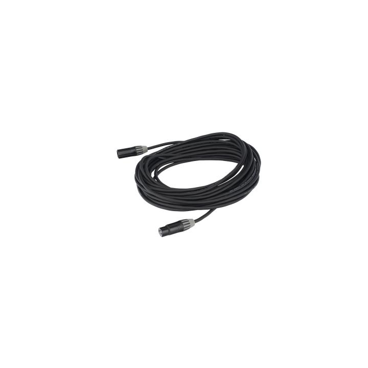 Cable XLR | 3 polos | Conector Hembra-Macho | Serie M | Carcasa Negra | Contactos Dorados | Ideal para Microfonía |