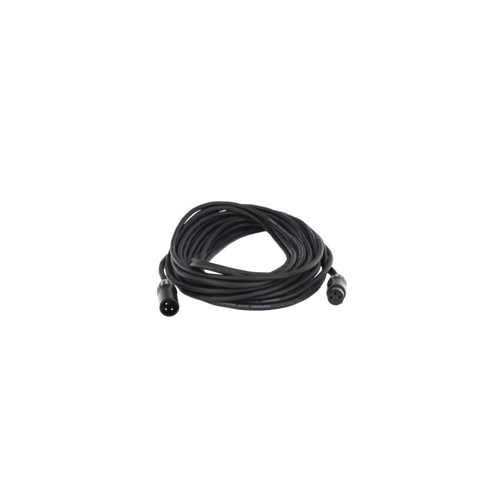 Cable XLR | 3 polos | Conector Hembra-Macho | Serie M | Carcasa Negra | Contactos Dorados | Ideal para Microfonía |