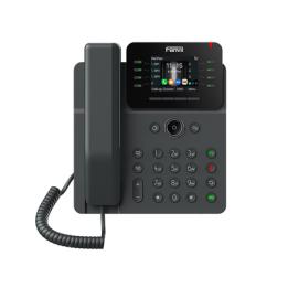 Teléfono IP Empresarial / 12 Líneas SIP / Pantalla Color 2.8" HD 320x240 / Audio HD G.722 y Opus / Conferencia 6