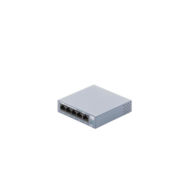 Switch de escritorio Gigabit de 5 puertos 10/100/1000Mbps, carcasa metálica