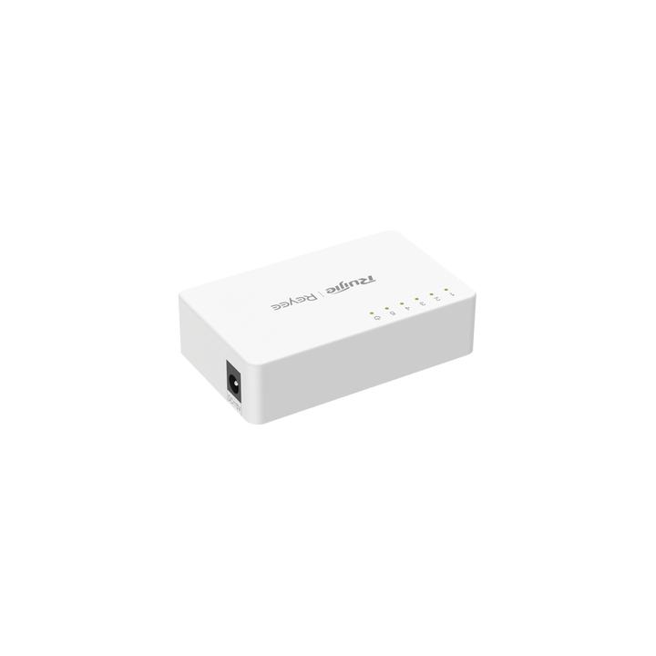 Switch no administrable, Visible en la Topología de la Nube, 5 puertos 10/100 Mbps