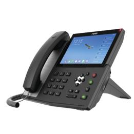 Teléfono IP  Android Empresarial para 20 lineas SIP, pantalla táctil, Wi-Fi y Bluetooth, PoE, hasta 112 botones DSS,